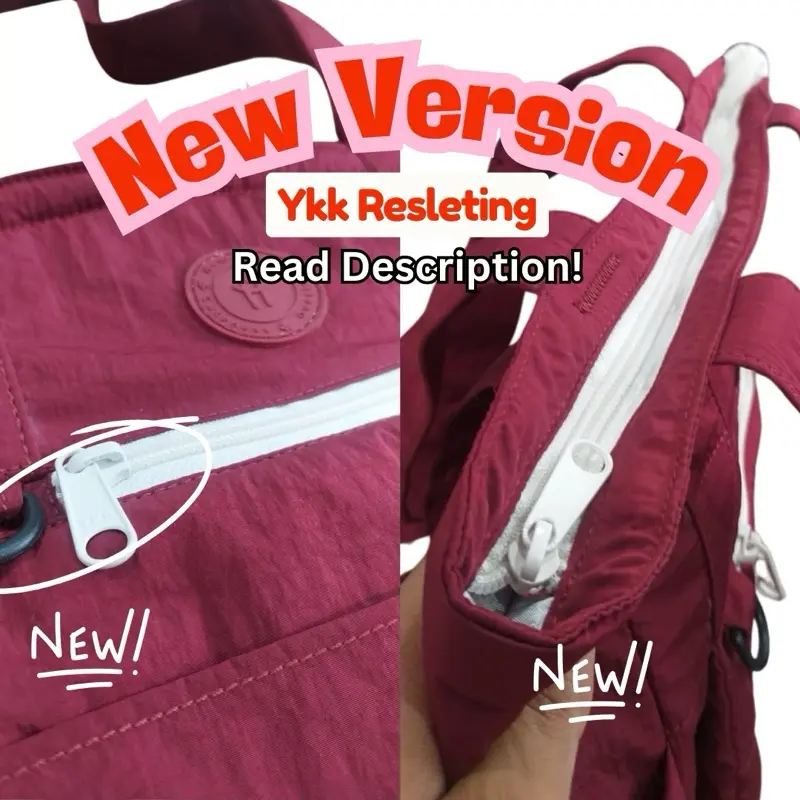 Himeku RUKA MEDIUM Totepack 2 in 1 - Tas Sedang - Totebag Backpack - Ransel Crinkle Pria Wanita 2