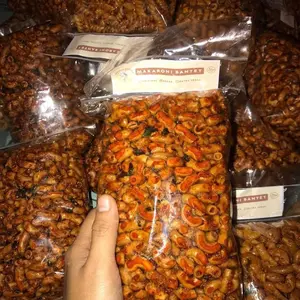 1/2 KG MAKARONI BANTET TASIKMALAYA PEDAS GURIH DAUN JERUK - 100% Tidak keras Asin Food
