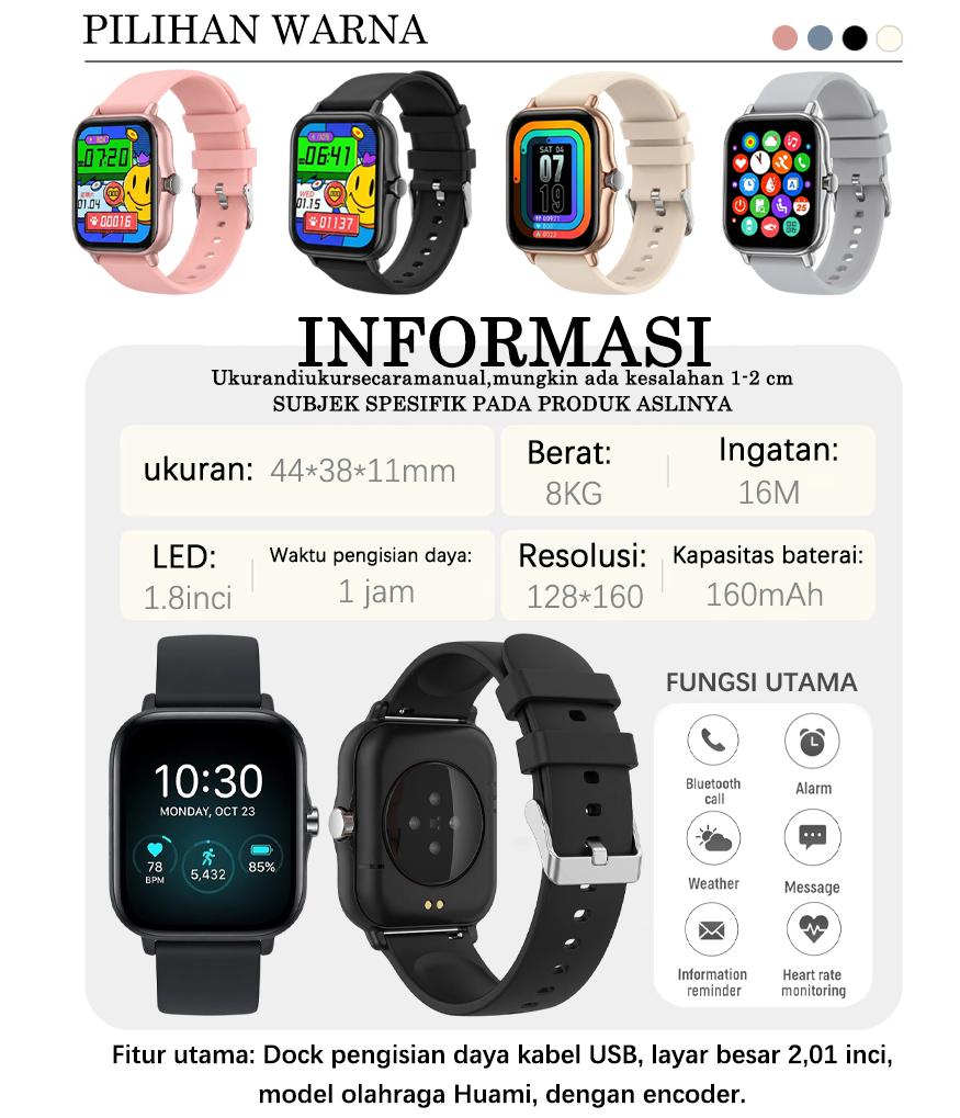 MARQ Promo Harian Lebaran 2026 Jam Tangan Pintar Smartwatch Original Desain Simpel Minimalis Layar IPS 1.83" Monitor Detak Jantung & Langkah Harian MARQ Promo Harian Lebaran 2026 Jam Tangan Pintar Smartwatch Original Desain Simpel Minimalis Layar IPS 1.83" Monitor Detak Jantung & Langkah Harian
