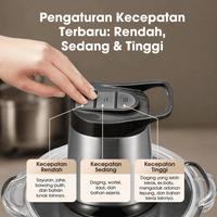 Gambar Samono Food Chopper SW-C500 Mangkuk Stainless 5 Liter dari utamamegaelectric Kota Tangerang Selatan 2 Tokopedia