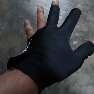 Sarung Tangan Billiard Spandex Lyca Elastis Licin Dan Nyaman Pria Wanita