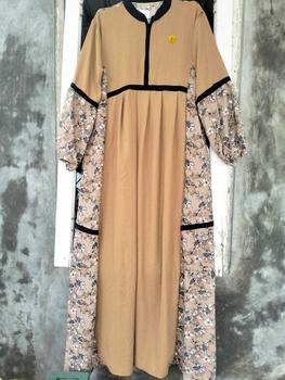 Product Review of VANVEN - Kaila Dress Gamis 2025 Model Baru Elegan Simple Baju Gamis Lebaran 2025 Idul Fitri Remaja Aesthetic Airflow Crinkle from M**n c**n 0