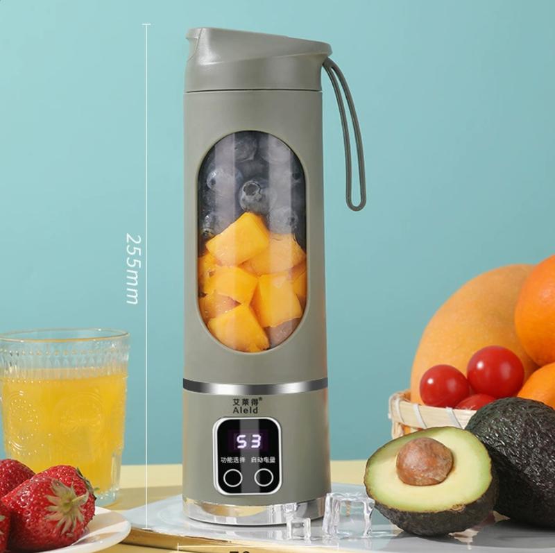 【SG Local】Portable Juicer Blender USB Rechargeable 450ml - BPA-Free Ice Crusher for Shakes/Smoothies 3