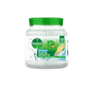 Dettol Plester Antiseptik Waterproof Isi 100 lembar