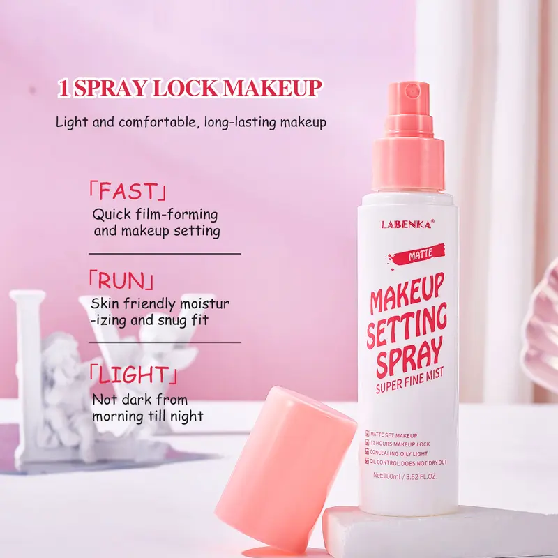 LABENKA LBK-F03  MATTE MAKEUP SETTING SPRAY SUPER FINE MIST 100 ML 1