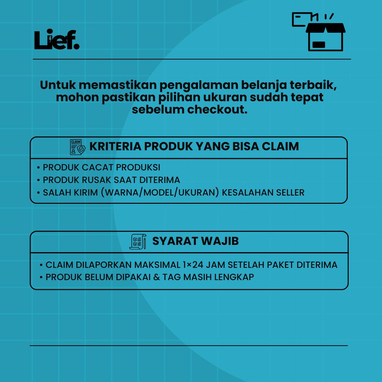 Lief - Zombie Kaos Unisex Regular Hitam & Putih Cotton Combed 20s