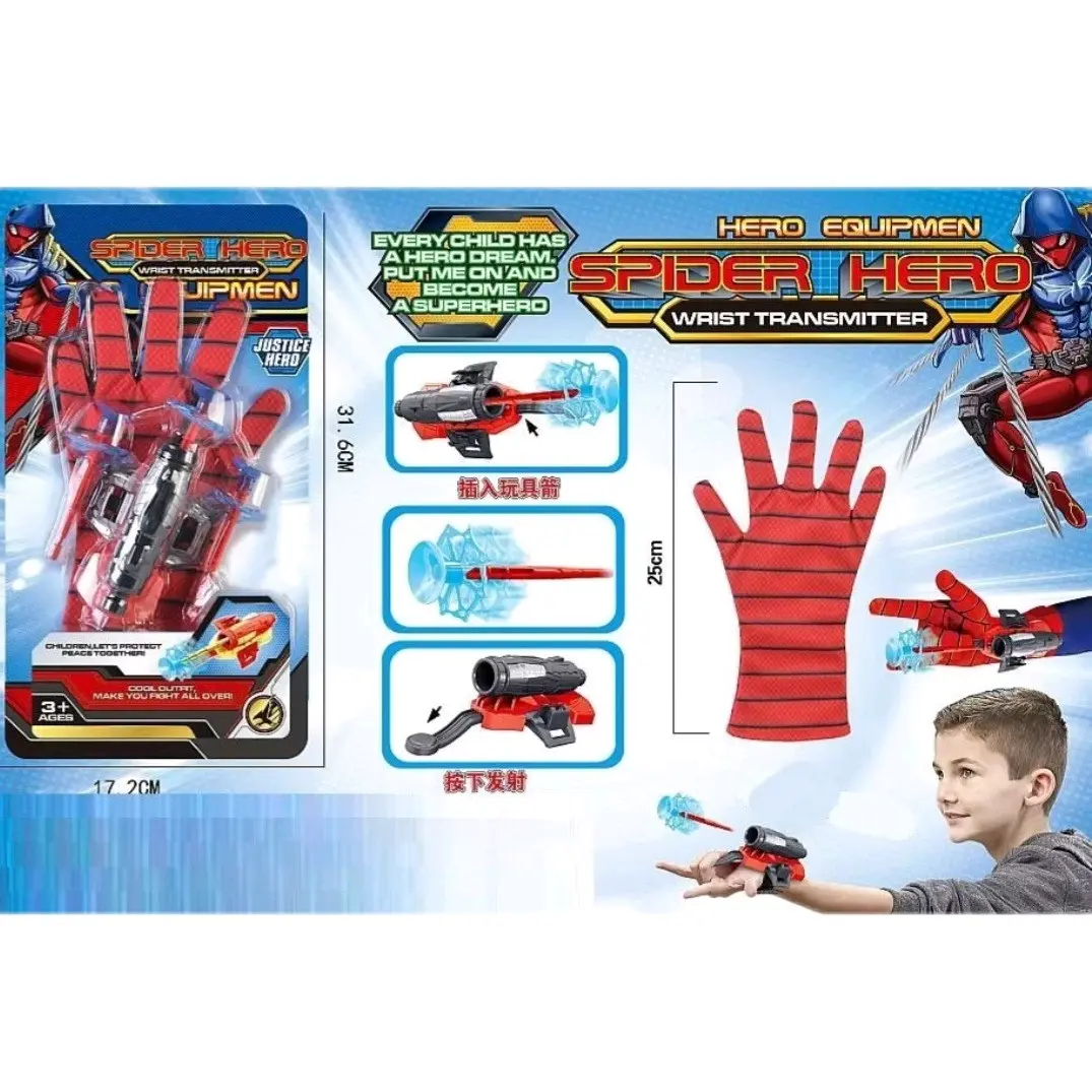 Mainan Sarung Tangan Anak Spiderman Fidget Toys