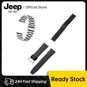 Aksesori Jam Tangan Pintar, Jeep, Tali Jam Tangan Logam dan Tali Jam Tangan Kulit