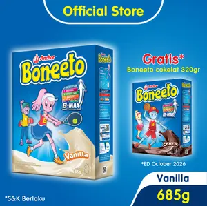 [BUY 1 GET 1] Boneeto Vanilla 685 Free [NED] Boneeto Choco 320gr