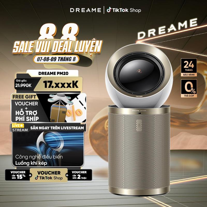Máy lọc không khí Dreame AirPursue PM20 - Bảo Hành 24 Tháng