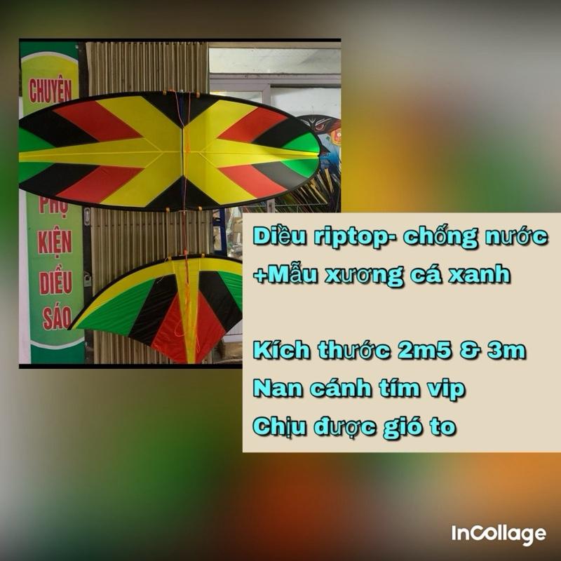  Diều 3m và 2m5 Riptop- nan tím vip- mẫu xương cá diều 