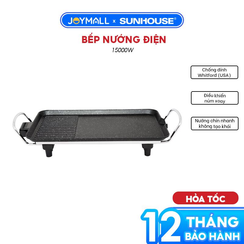 Bếp Nướng Điện Sunhouse Shd4607 1500W, - Phích Cắm Rời, 2 Chấu - JoyMall
