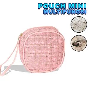 Pouch Kosmetik Mini Pouch Travel Bag Wanita Pouch Multifungsi BK6033