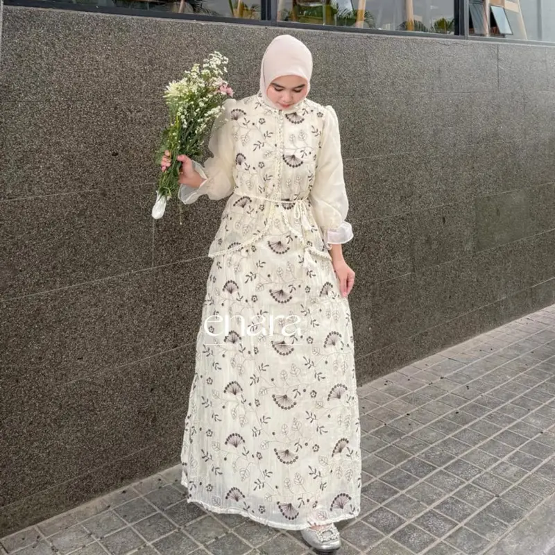 Alesa dress p3 mahogani