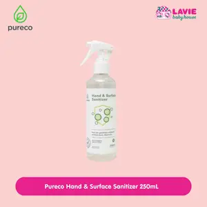 Pureco Hand & Surface Sanitizer 250mL – Cairan Sanitasi Tangan & Permukaan | Membersihkan & Membantu Melindungi - Lavie Baby House