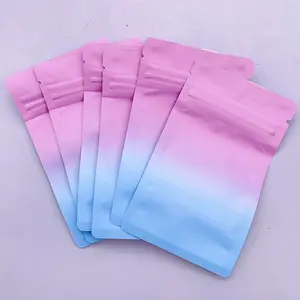 100PCS Plastik Klip Ziplock Kecil Flat Bottom Bag/Hadiah/Cinderamata Kemasan aksesori /6x10cm/7x10cm