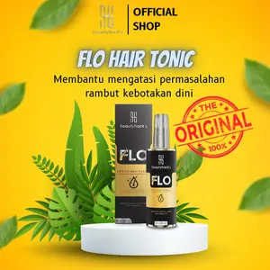 Flo Hair Tonic Penumbuh Rambut - Hair Tonic Solusi Rambut Rontok dan Kebotakan Dini | BPOM | ORIGINAL