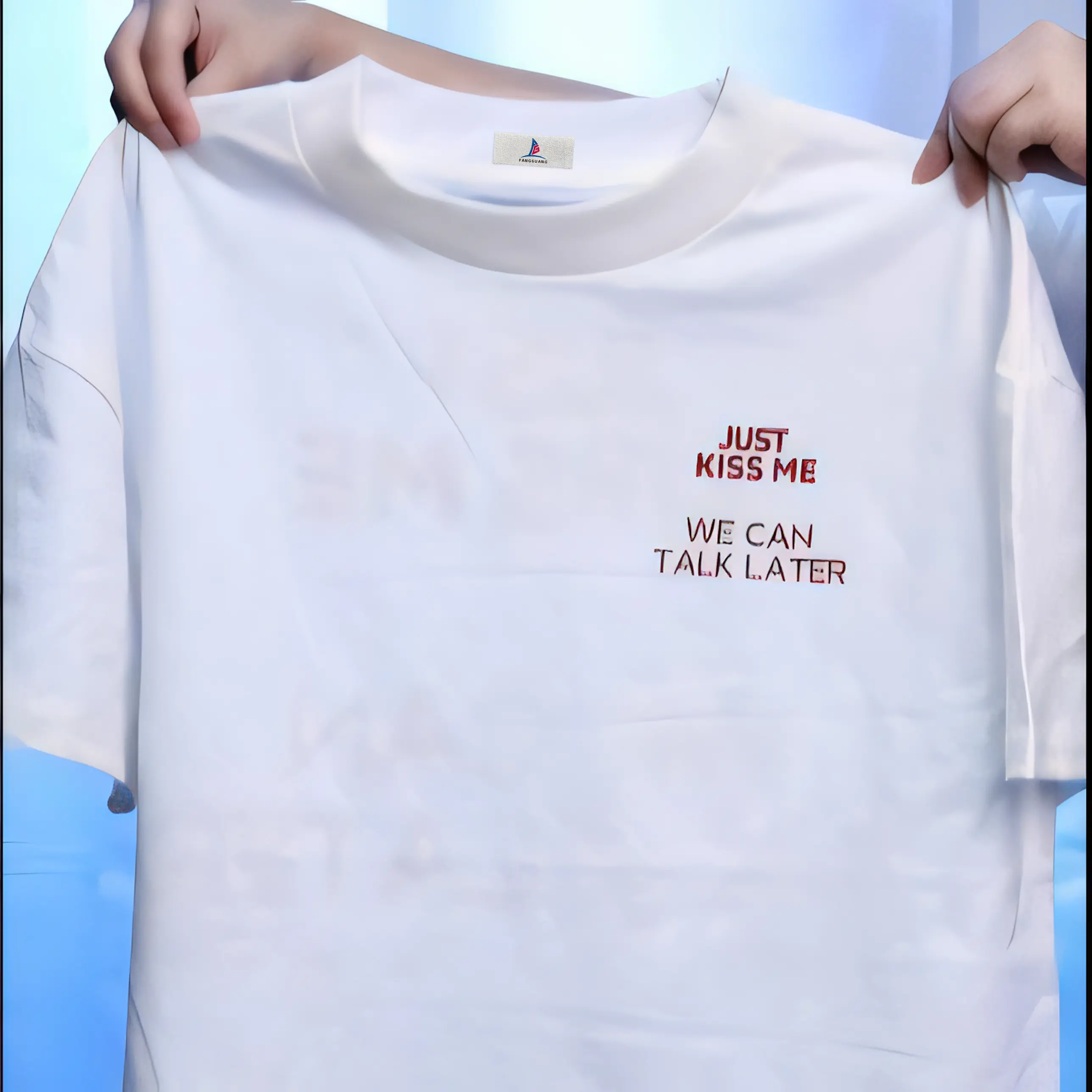 Speeding Sports Journey: Fashionable Sports T-shirt Creation at Shuttle Speed (recommended to purchase one size larger)