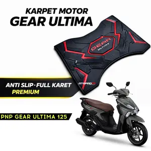 Karpet Motor Yamaha GEAR Ultima 125 Hybrid Full Karet Premium Anti Slip