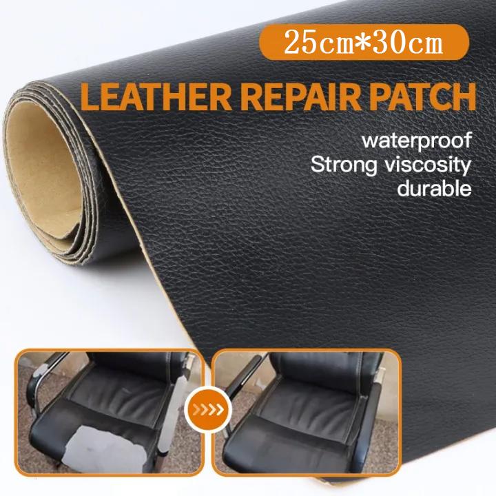 Miếng vá da ghế sofa: Miếng vá da PU tự dính cỡ lớn dùng để sửa chữa ghế sofa da.