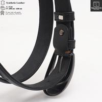 Gambar TALOCCO Ikat Pinggang Wanita Sabuk Kulit PU Premium Lebar 3 cm Bahan Elegan dan Nyaman untuk Berbagai Pakaian - Hitam, 105 cm dari TALOCCO Kota Administrasi Jakarta Pusat 4 Tokopedia