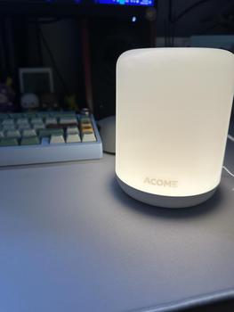Product Review of 【BISA COD】ACOME IOT Lampu Smart Lembut Melindungi Mata Multicolor 16 Juta Warna Cold Light Warm Light RGB Light Lampu Tidur Pintar Lampu from m**q 0