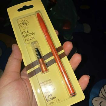 Product Review of Viva Pensil Alis Ori FREE Spoils Pencil Black, Dark, Brown ORIGINAL 100% from l**a 0
