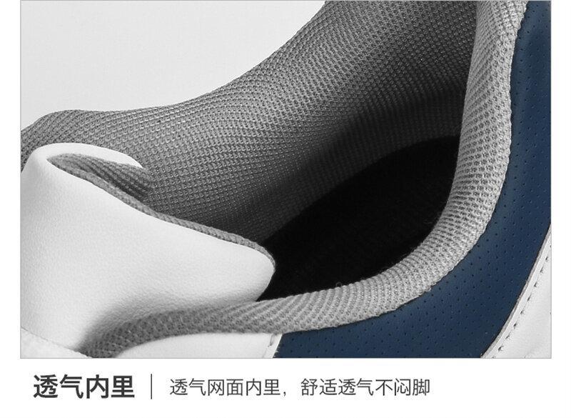 Product Introduction of New High Quality Men Professional Golf Shoes Waterproof Spikes Golf Sneakers Black White Golf Trainers Big Size 40-47 14
