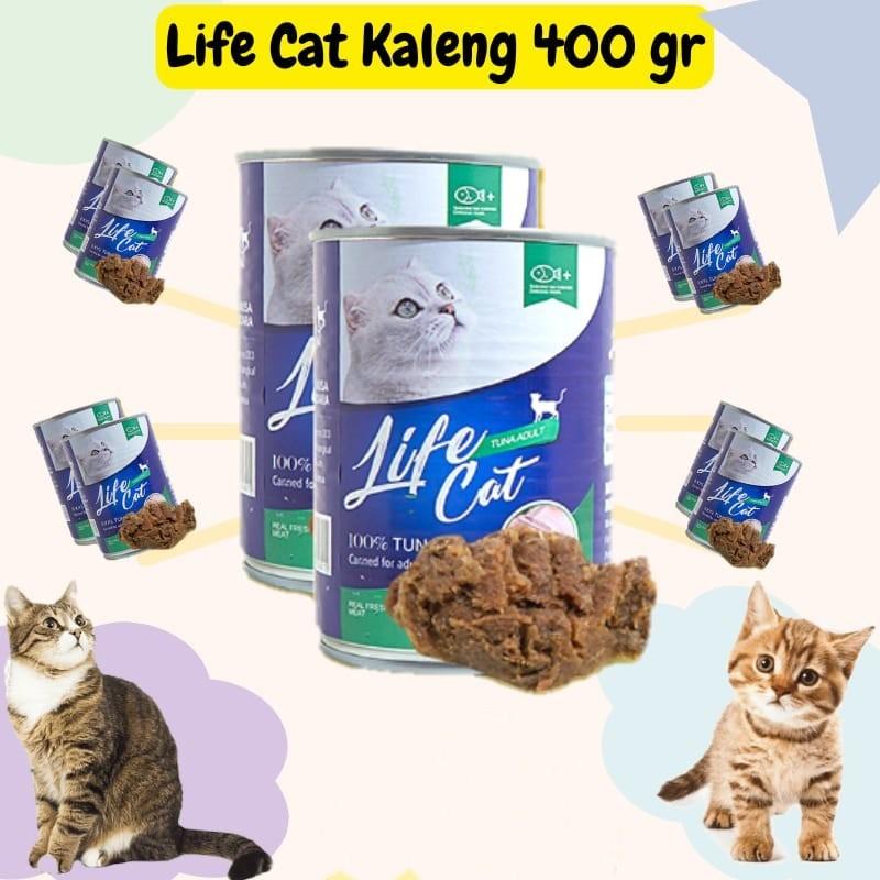 Life Cat Kaleng 400 gram | Lifecat Makanan Kucing Basah Wet Food 3
