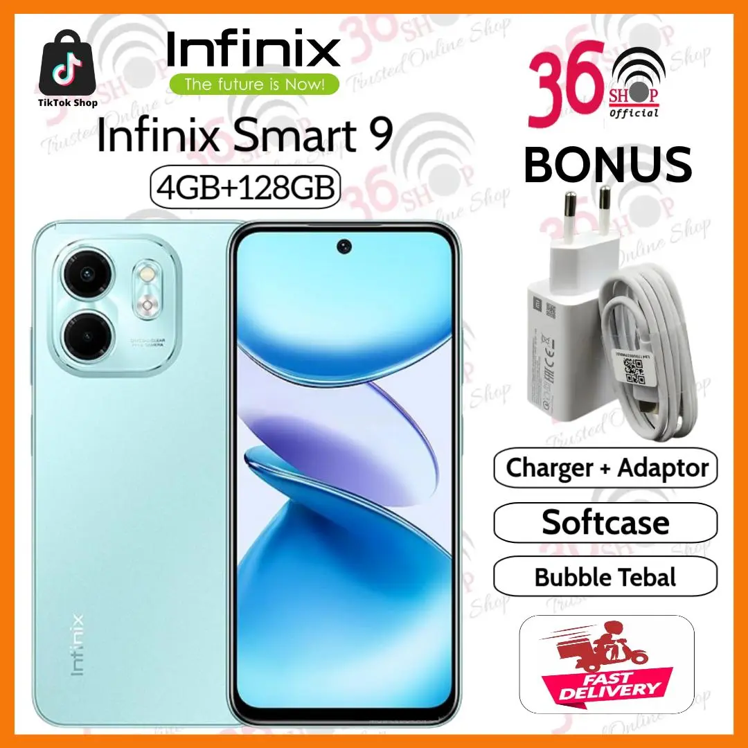 [Wenny Wijaya] Infinix Smart 9 4GB+128GB Garansi Resmi 1 Tahun
