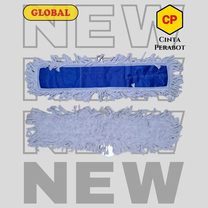 Pel Lobby Refil Mop Global Lobby Katun - Kain Terbaik untuk Membersihkan Lantai 0