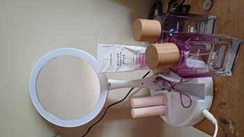 Product Review of Cermin Bulat Lipat Kaca Rias LED 2 Sisi Ganda Putar USB Cas from _**_ 1
