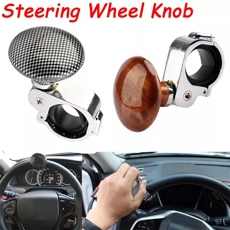 Universal Car Steering Wheel Handle Aid Auto Truck Booster Ball Spinner Knob