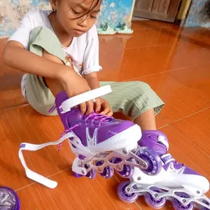 SEPATU RODA  ANAK INLINE SKATE ROLLER SKATE BISA MODEL BAJAJ DAN MODEL MOBIL UNTUK PEMULA Outdoor Kaki
