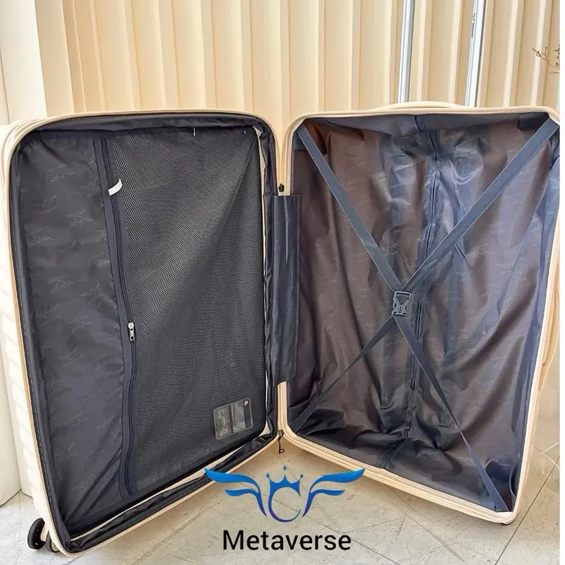 METAVERSE 2311 Koper PP Anti Pecah 20 Inch - 22 Inch - 26 Inch - 30 Inch Roda Bisa Dilepas TSA Lock 3