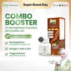 [DEALS] Mom Uung Combo Booster - ASI Booster & Susu Mylkflow 5 Sachet - Pelancar ASI Ibu Hamil/Bumil & Ibu Menyusui/Busui - Halal BPOM
