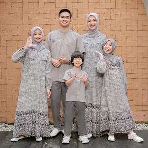 Seply - Sarimbit Terbaru 2026 Tenara Fallen Orchid  Gamis  Couple Keluarga