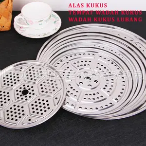 Alas Kukus Stainless Tempat Wadah Kukus Wadah Kukus Lubang Serbaguna