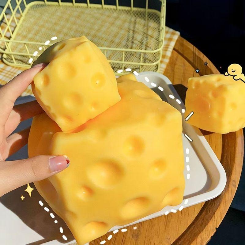 Đồ chơi bouncy phô mai khổng lồ giảm căng thẳng, vui nhộn cho trẻ em và người…