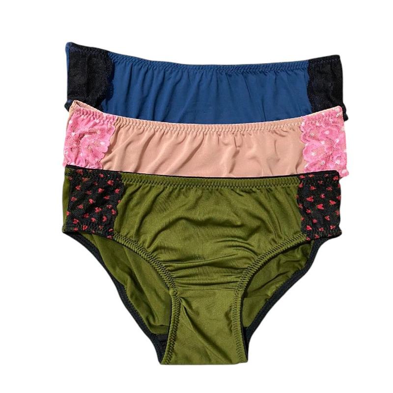 Kawai Celana Dalam Wanita - Segitiga Renda - Celana Dalam Perempuan Renda Samping Cewek Pita Dewasa Motif Pendek 3