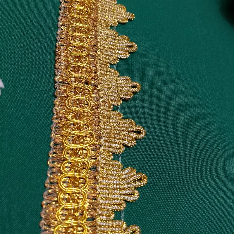 Renda Mas Antik Warna Gold Lebar 4CM - Harga Per 1Meter -10Meter Aksesoris 1