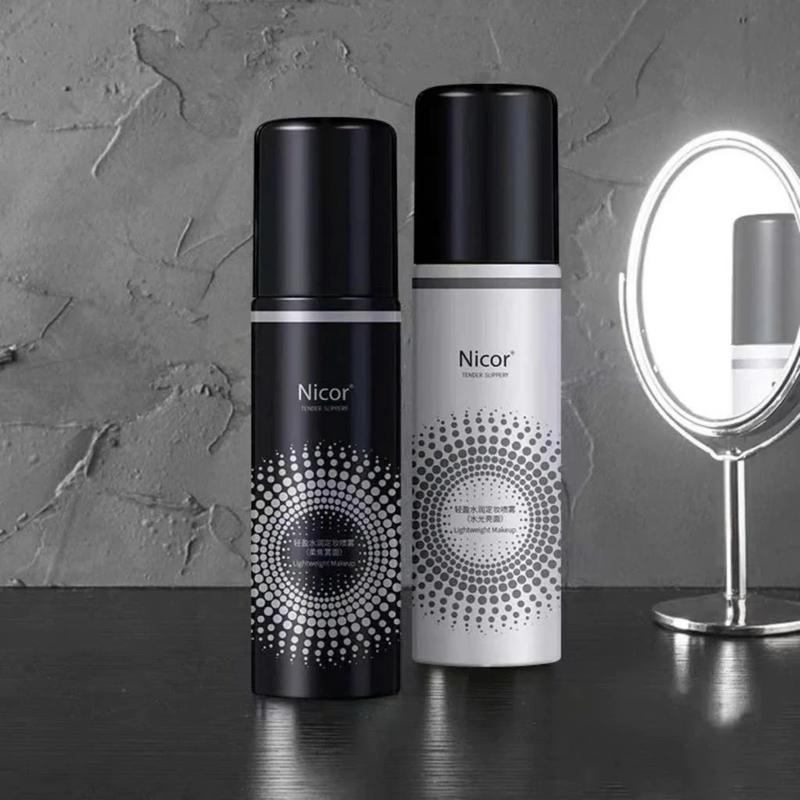 Xịt Khoá Makeup Cố Định Trang Điểm Dưỡng Ẩm Kiềm Dầu Nicor 100ml