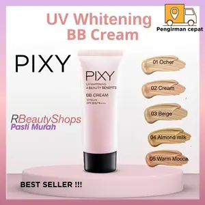 PIXY UV Whitening BB Cream 4 Beauty Benefit SPF35 PA+++ Foundation 30ml BPOM