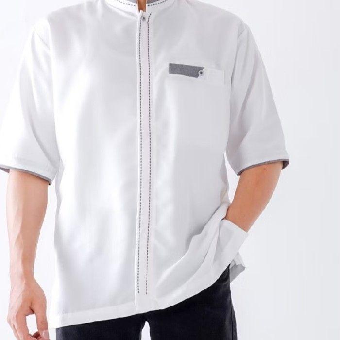 Product Introduction of S M L XL  XXL  XXXL  XXXXL  baju kemeja koko dewasa bahan katun poli  premium tebal adem nyaman di pakai Muslim Dewasa 17