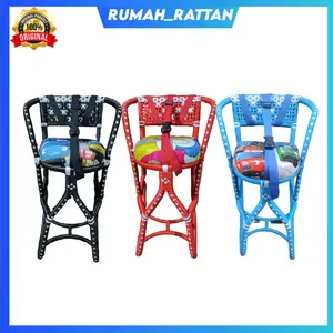 KURSI BONCENGAN ANAK DILENGKAPI SABUK PENGAMAN// MASUK SEMUAH MOTOR MATIC//FREE SABUK PENGAMAN NO BANTAL STANG Motorcycle