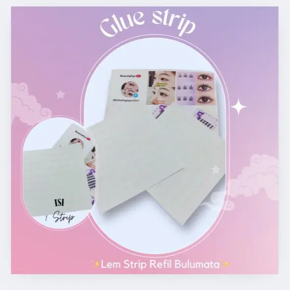[Glue Strip] Lem Strip Refil Bulumata Palsu