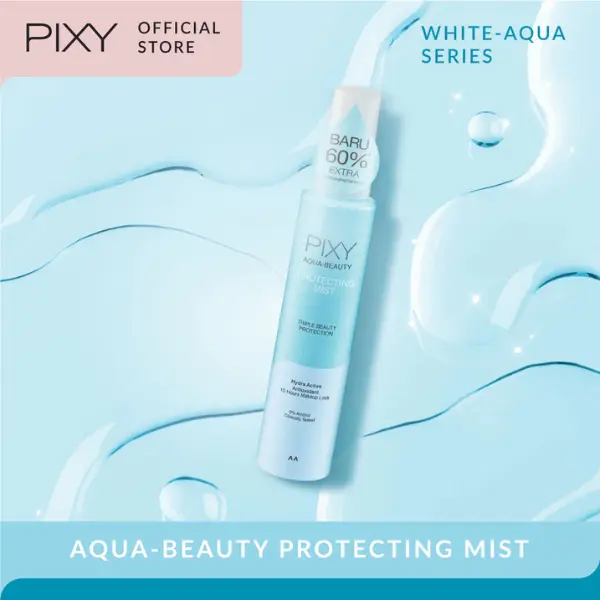 PIXY Aqua Beauty Protecting Mist Setting spray triple beauty protection