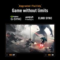 Gambar MONITOR ASUS TUF GAMING VG27UQEL5A Gaming Monitor - 27 inch, Dual Mode (4K@80Hz, FHD@300Hz), IPS, 0,03ms dari Techno Computer Bali Kota Denpasar 4 Tokopedia