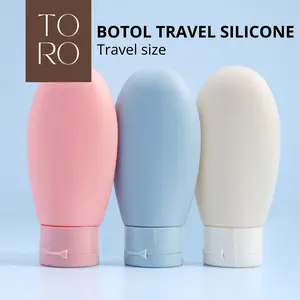 TORO - [ ISI 3 PCS ] BOTOL SABUN | BOTOL SHAMPOO | BOTOL PERALATAN MANDI PORTABLE |  TRAVEL BOTOL | BOTOL TUBE KOSONG | BOTOL TRAVELLING