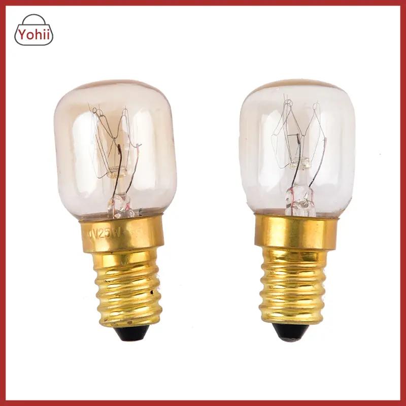 1pc E14 15W / 25W Lò Nướng Trắng Ấm Bóng Đèn Lò Nấu Ăn Đèn Chống Nhiệt 220- 230V